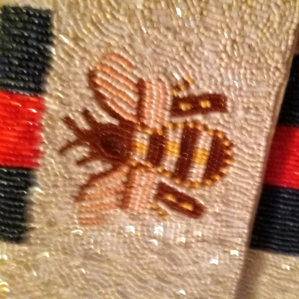 Queen Bee Beaded Purse